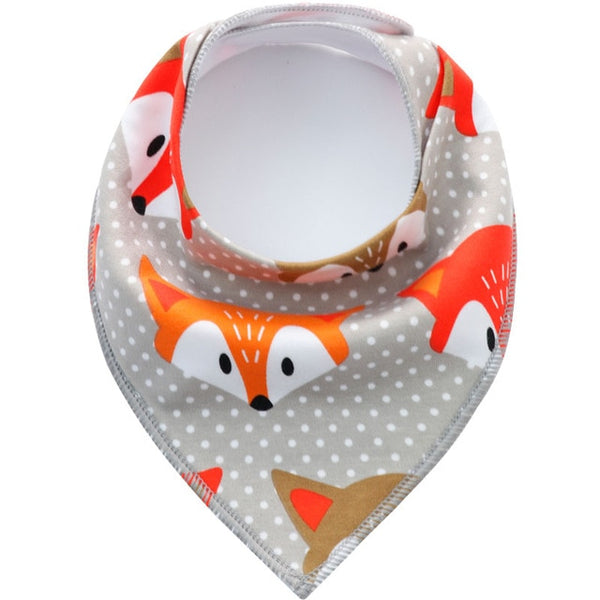 Cotton Triangle Baby Bibs