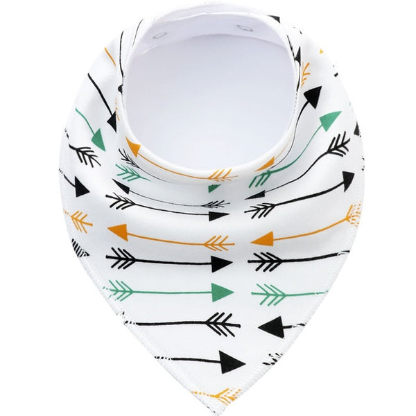 Cotton Triangle Baby Bibs