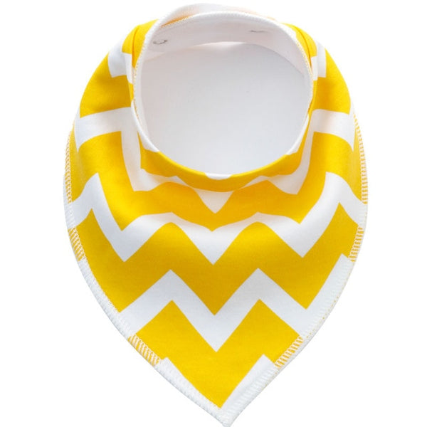 Cotton Triangle Baby Bibs