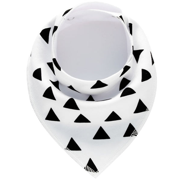 Cotton Triangle Baby Bibs
