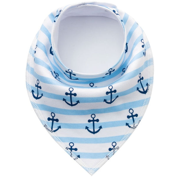 Cotton Triangle Baby Bibs