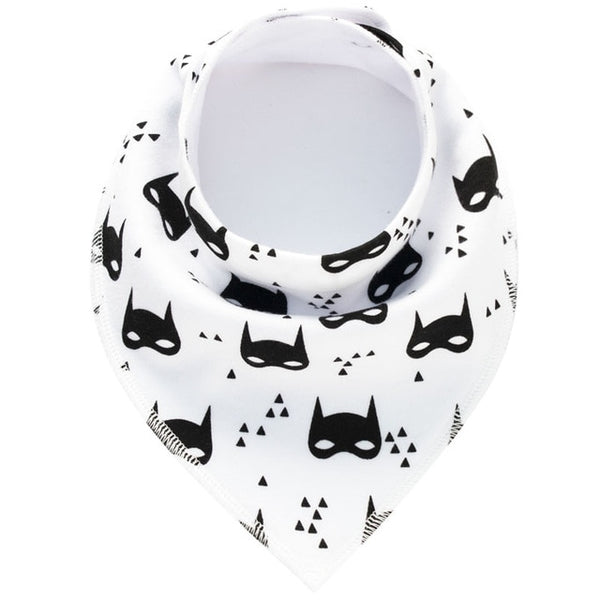 Cotton Triangle Baby Bibs