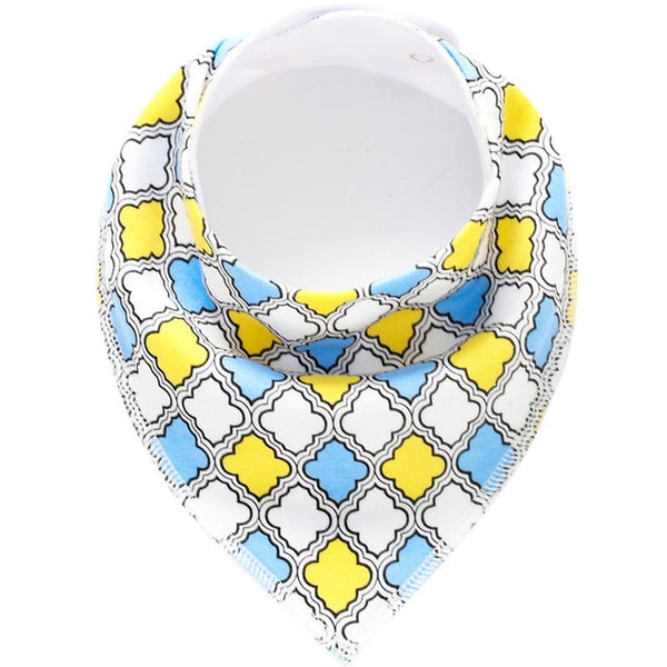 Cotton Triangle Baby Bibs