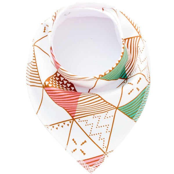 Cotton Triangle Baby Bibs