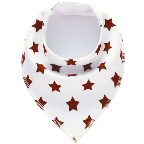 Cotton Triangle Baby Bibs