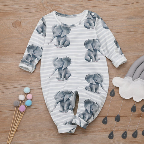 Elephant Sleepsuit Romper