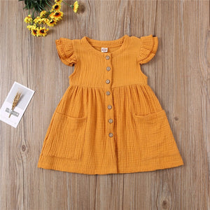 Button Front Summer Dress