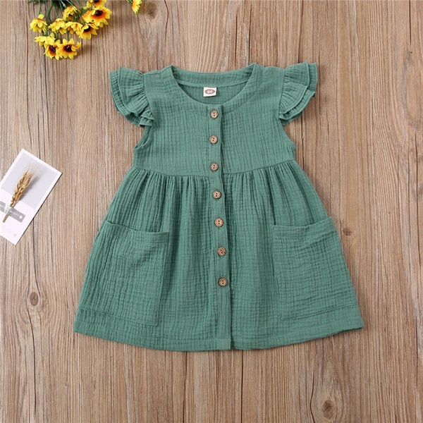 Button Front Summer Dress