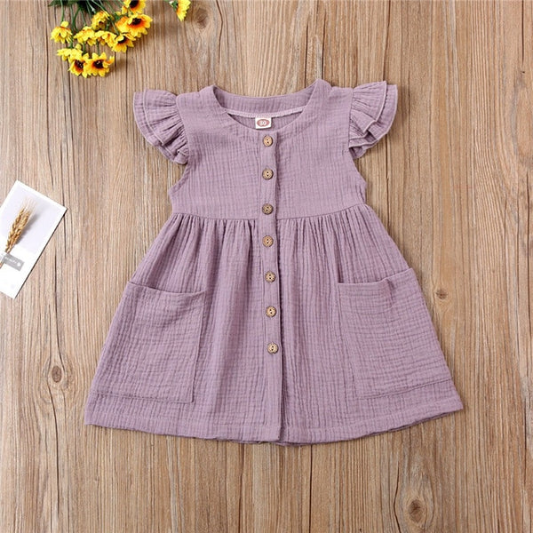 Button Front Summer Dress