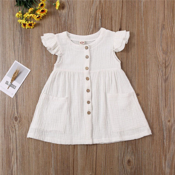 Button Front Summer Dress