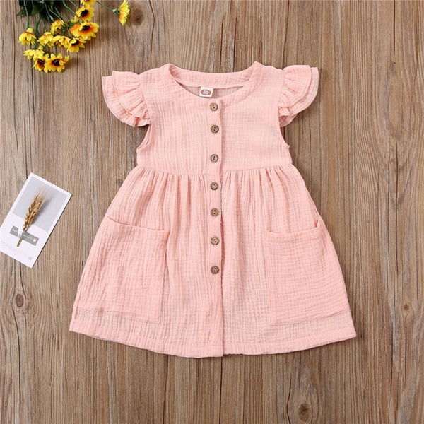 Button Front Summer Dress