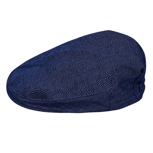 Handsome Toddler Herringbone Flat Cap