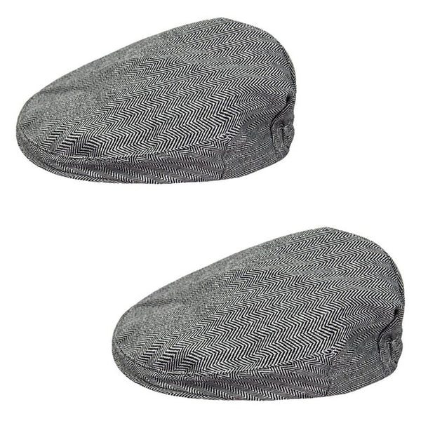 Handsome Toddler Herringbone Flat Cap