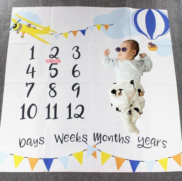 Monthly Growth Milestone Blanket