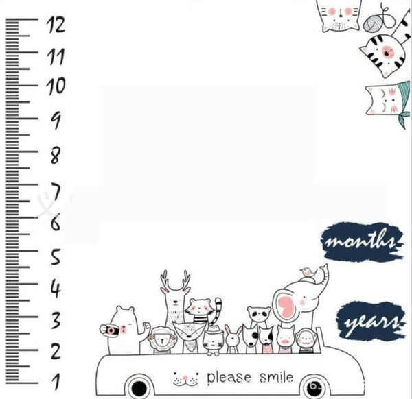 Monthly Growth Milestone Blanket
