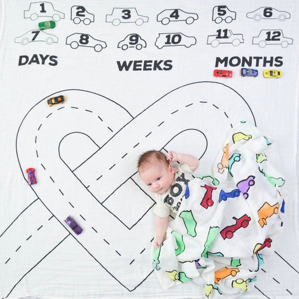 Monthly Growth Milestone Blanket