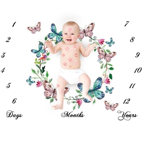 Monthly Growth Milestone Blanket