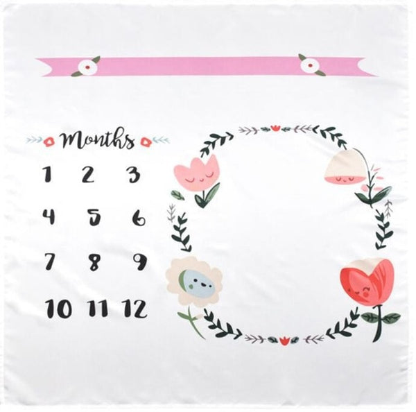 Monthly Growth Milestone Blanket