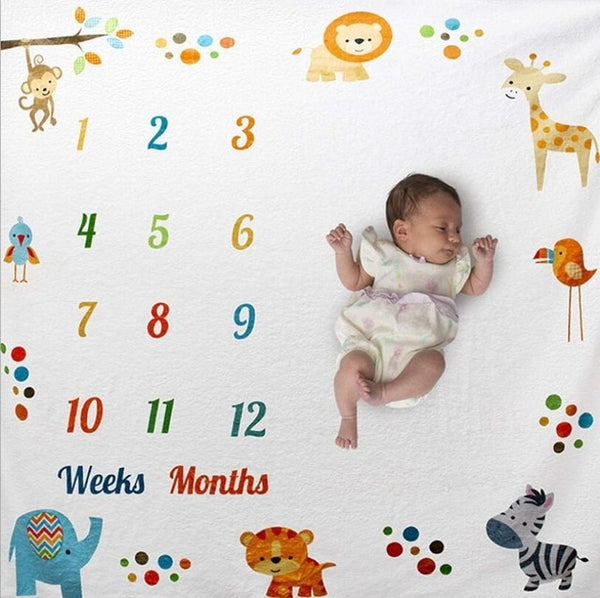 Monthly Growth Milestone Blanket