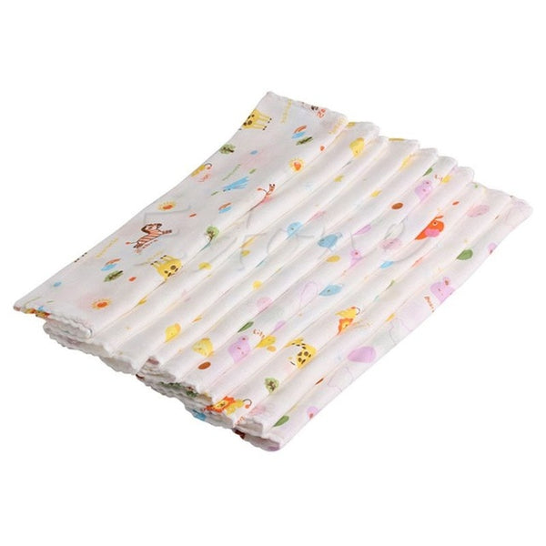 10pcs Baby Woven Muslin Squares