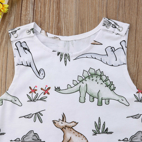 Roarsome Dinosaur Dungarees