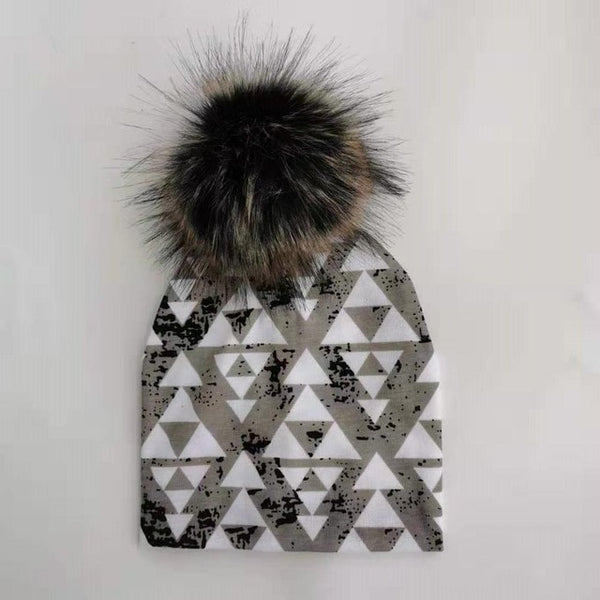 Pompom Baby Hat