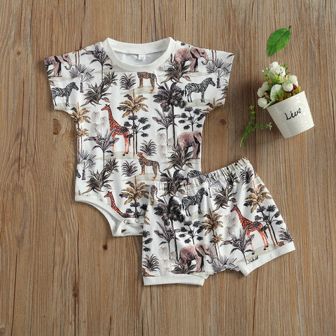 Safari Print Summer Set