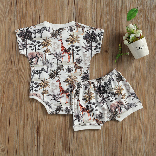 Safari Print Summer Set