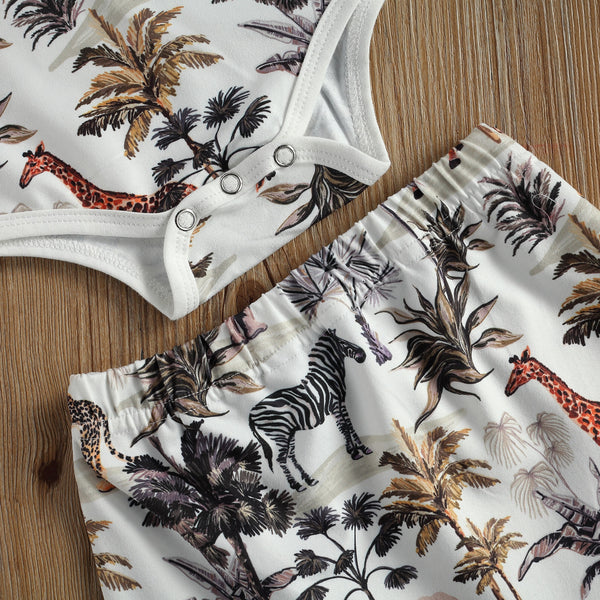 Safari Print Summer Set