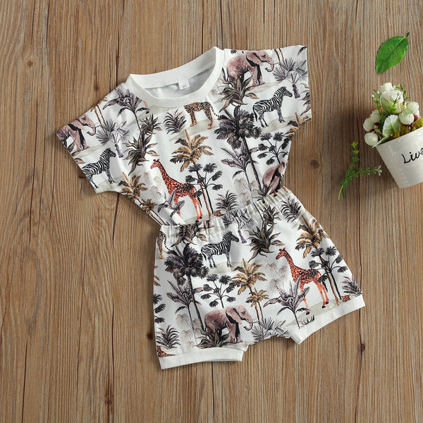 Safari Print Summer Set