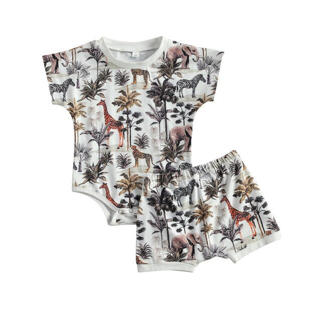 Safari Print Summer Set