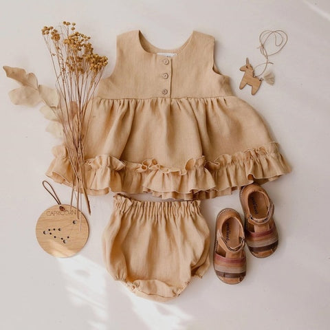 Linen Dress & Knicker Co-Ord