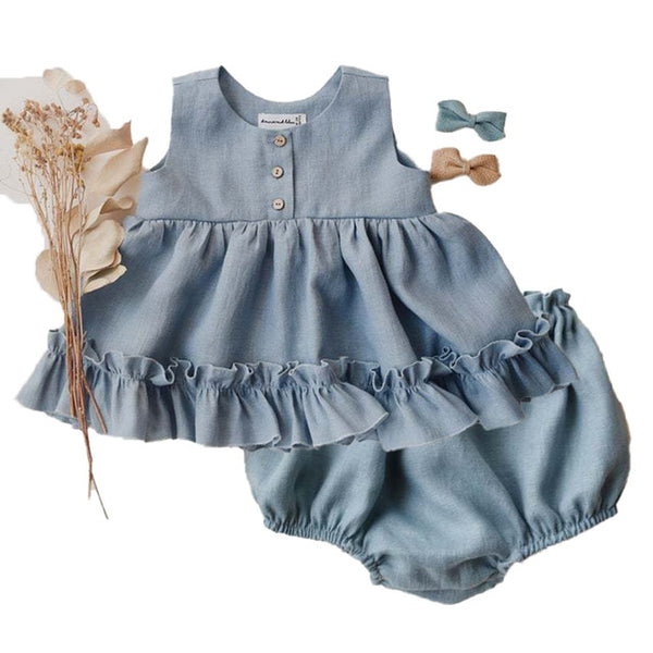 Linen Dress & Knicker Co-Ord