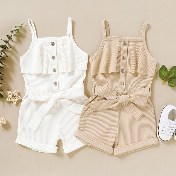 Ribbed Playsuit