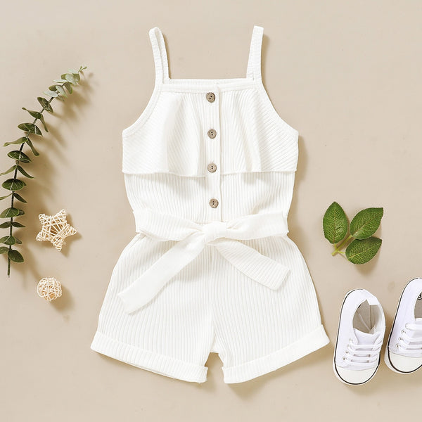 Ribbed Playsuit